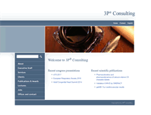 Tablet Screenshot of 3p-consulting.com